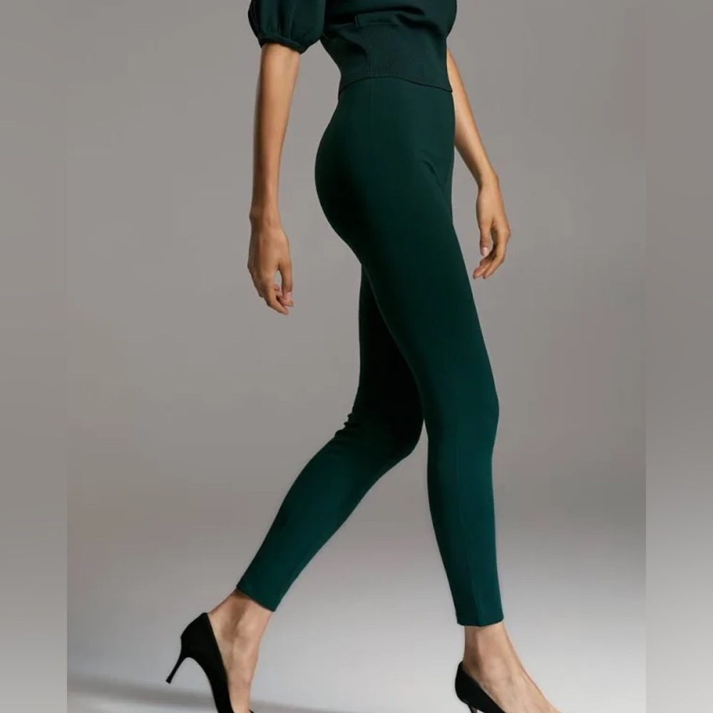 Aritzia Babaton Dark Green Kooning Pant Size Small